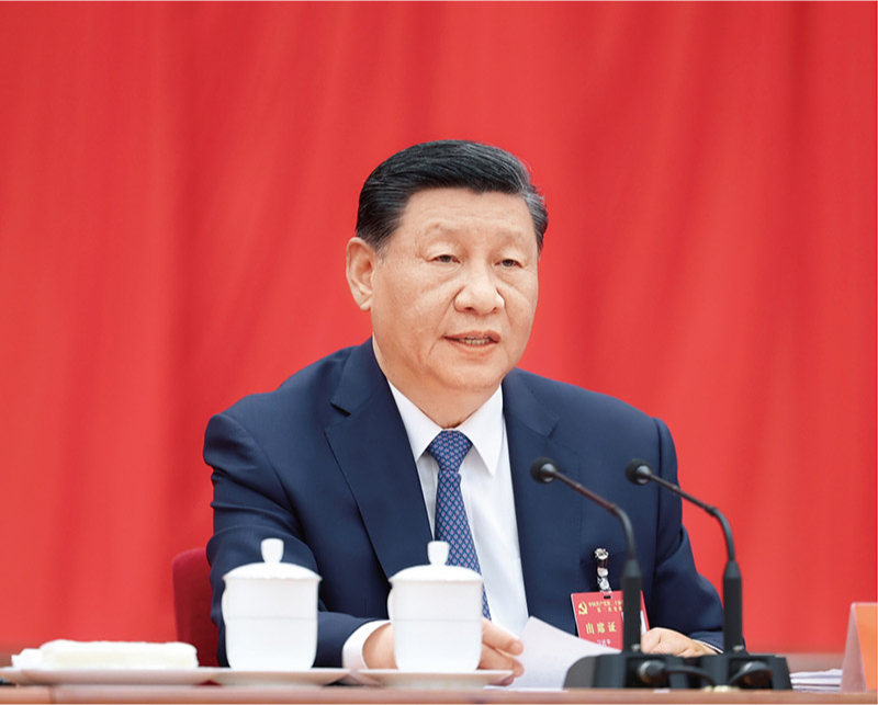 　　中國(guó)共產(chǎn)黨第二十屆中央委員會(huì)第三次全體會(huì)議，于2024年7月15日至18日在北京舉行。中央委員會(huì)總書記習(xí)近平作重要講話。 新華社記者 鞠鵬/攝